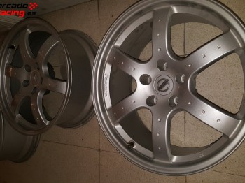 Llantas 350z rays forged 18 5x114
