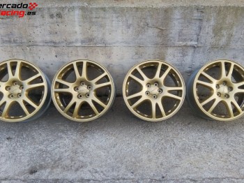 Se venden llantas impreza sti 5x100 nuevas!