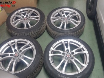 4 llantas 17  impecables bmw 5 tornillos