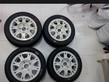 Llantas psa 14 recien pintadas