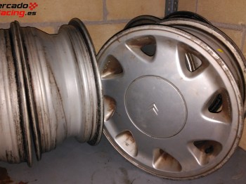 Sr venden 4 llantas citroen zx 16v  en 15