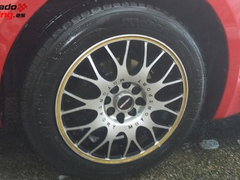 Se venden llantas réplica bbs motorsport 4x100