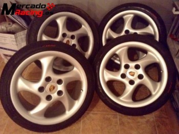 Juego de llantas originales porsche 993 turbo 