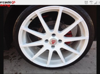 Vendo llantas tecnomagnesio tm light 4x100 18