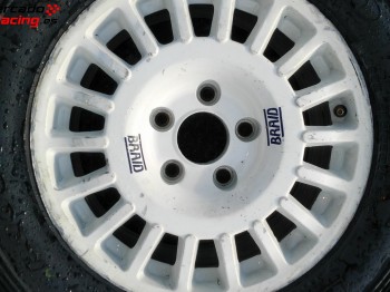  6 llantas  de mitsubish lanceri para tierra