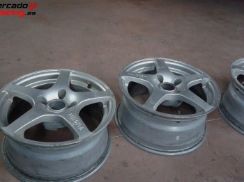 Llantas para psa,ideal ax,106 y saxo