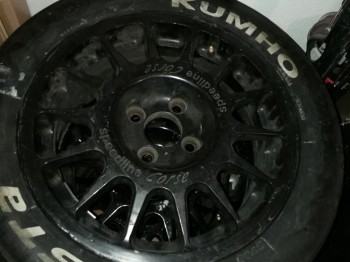 Speedline de la copa clio en 15