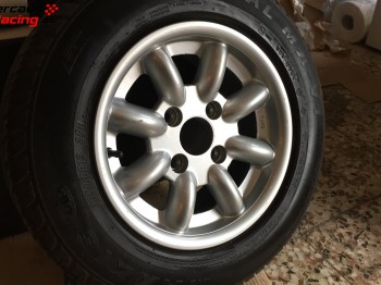 Vendo 4 llantas compomotive 4x108 minilite 13x7 