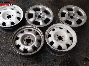 Llantas chapa clio 16