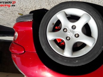 Llantas cyclone peugeot 306 con pilot sport 3