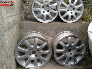 Llantas de 206 gti en 15 y 16