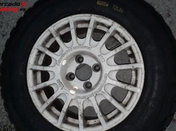 Se venden 6 llantas speedline de la copa clio 4×100 en 15