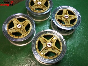 Llantas clasicas targa desmontables 13x5,5 y 4x108 ford fies