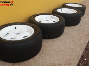 Vendo llantas con slick 