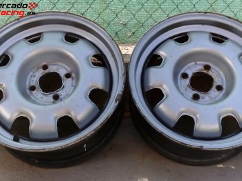 Llantas de chapa clio 16v 4x100