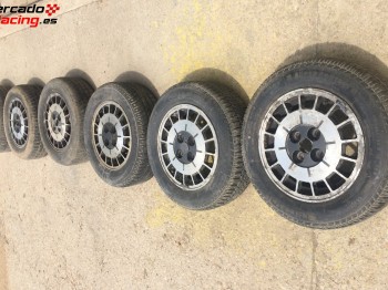 Vendo 6 llantas de r18 turbo con neumaticos