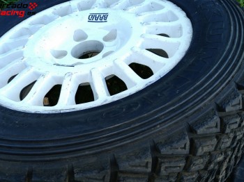 Neumáticos de tierra en 15  y llantas  mitsubishi 