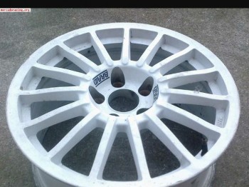 Llantas 17 5x114 braid y oz racing de evo 350e