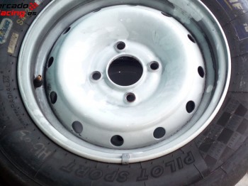 Llantas de 205 rallye con sliks michelin en 13 