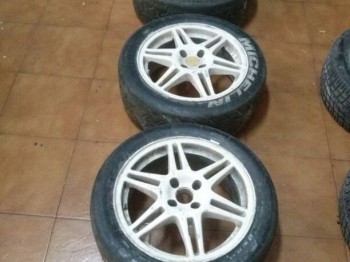 3 llantas  speedline copa megane