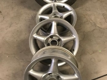 Vendo 4 llantas alemanas en 15x7 pulgadas et35 4x100 (300€)