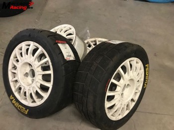 Vendo 4 llantas compomotive th3 en 15x6,5 pulgadas et35 4x10