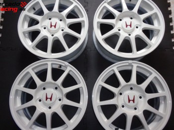Llantas enkei 15  blancas.