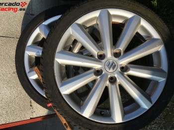Se venden 4 llantas originales suzuki swift sport
