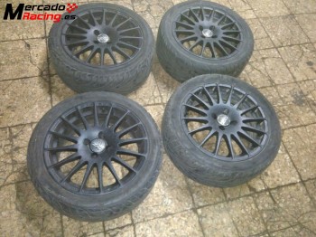 Vendo juego de llantas oz   4 semislick muy buenos