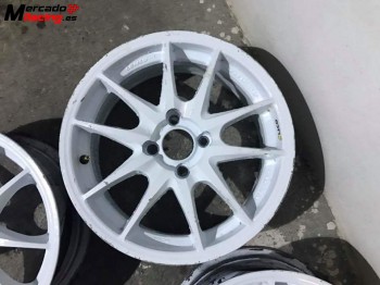 Se venden llantas lenso en 15 (4x100) 200€