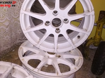 Llantas tecnomagnesio 4x108 en 15 