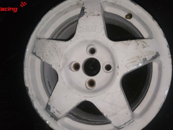 1 llanta compomotive 7x15 4x100 seat renault 