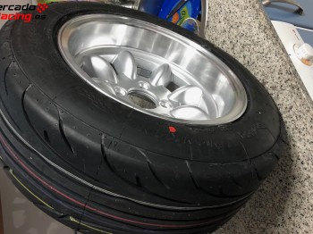 Llantas jbw minilight 13x7 4x98 et-7 con neumaticos   790 euros