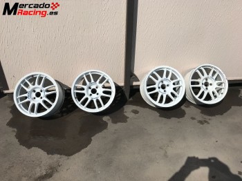 Vendo 4 llantas speedline 18” escort gr:a