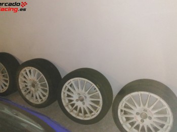 Se venden llantas oz superturismo blancas en 17  4x108