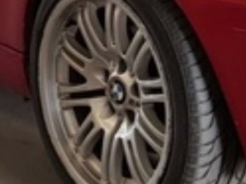 Llantas m3 con neumáticos, doble medida