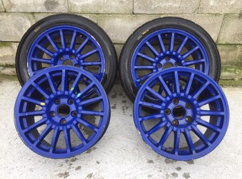 Se venden llantas braid fiesta r2