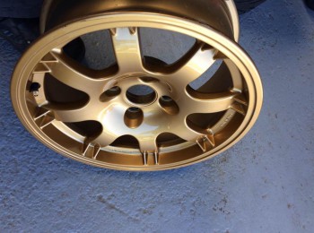 Vendo 4 llantas speedline 434 15x6,75 amarre 4x108