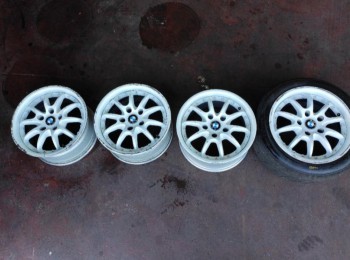 Juego de 4 llantas de bmw e36 en 16 