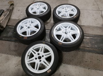 Vendo 5 llantas speedline 2116 en 7x16 ..et15 ,para psa