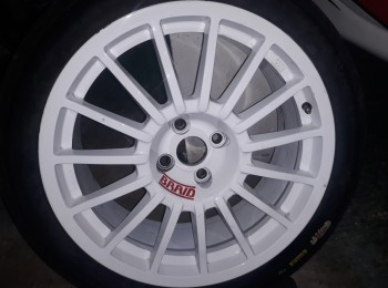 Llantas 17x7 4x100 braid winracer a