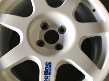 Vendo 2 llantas raceline escort cosworth grupo a 