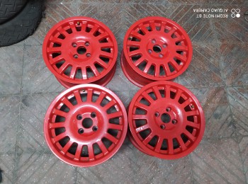 Llantas sparco cromodora nuevas recién pintadas 15 4x100 7 pulgadas