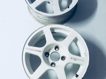 Se venden 4 llantas citroen sport