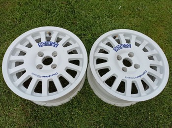 2 llantas sparco cromodora 15