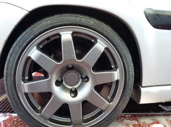 Se vende (o cambia) llantas compomotive gr.a en 16  4x108 et10