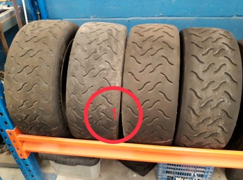 Llantas oz con neumático