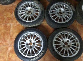 4 llantas en 16 oz racing con neumáticos michelin