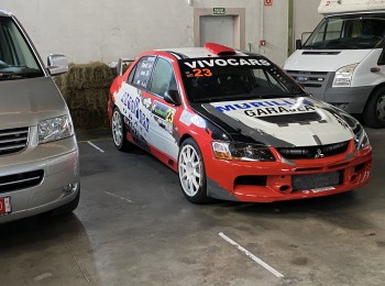 Llantas evo 9 braid con neumaticos de carreras varios.