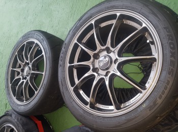 4 llantas oz htl hyper gt 8x18 et45 5x120 año 2020